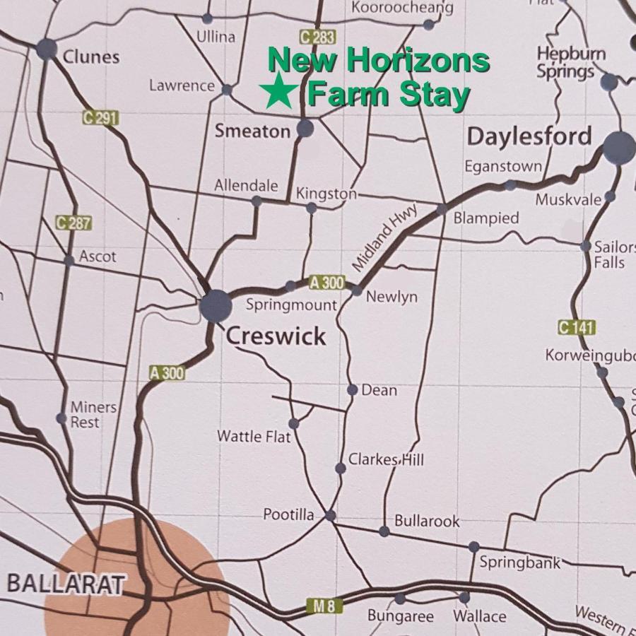 New Horizons Farm Stay Smeaton Eksteriør billede